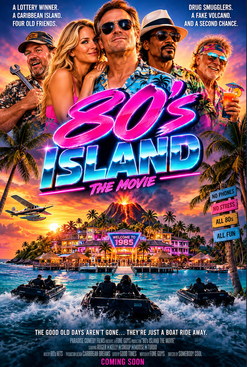 80's Island the Movie